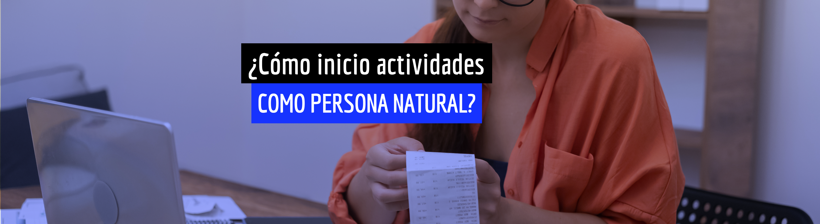 ¿Cómo inicio actividades en el SII si soy persona natural?